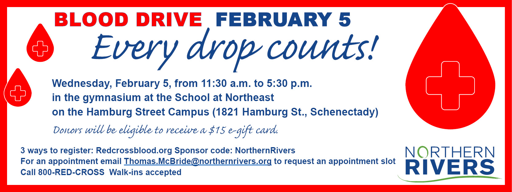 Blood Drive Web Slider  2025 01   Schenectady