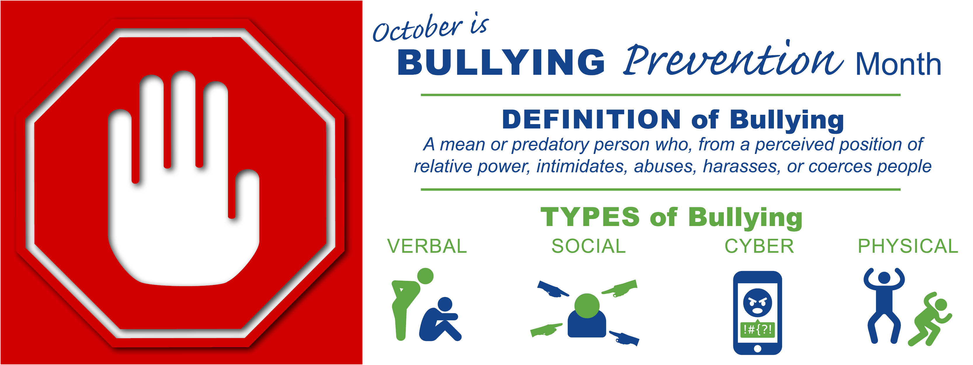 October S Bullying Prevention Month 2021 Web Slider Outlines